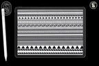 Procreate Tattoo Brushes: Polynesian & Maori Tribal Art Stamps + PNG Bundle