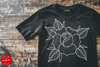 Traditional Roses Tattoo Stencils 100+ files: Procreate & PNG SVG EPS