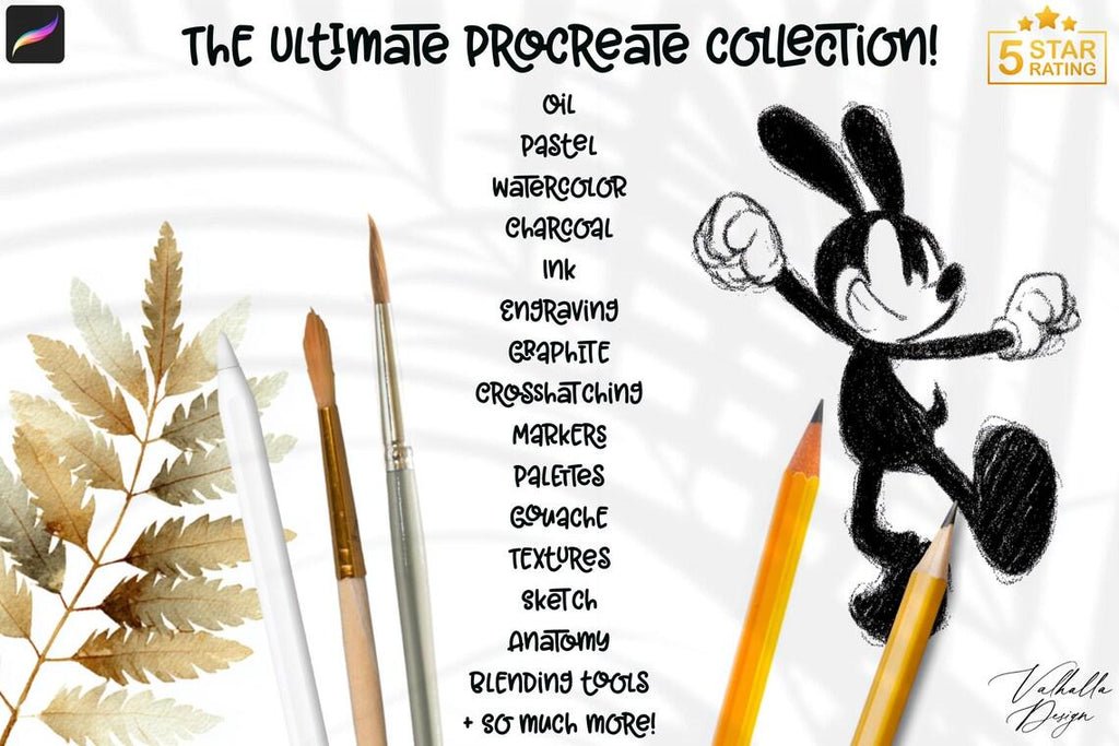 The ULTIMATE Procreate Brush Bundle 15,000+ Artist-Grade Tools