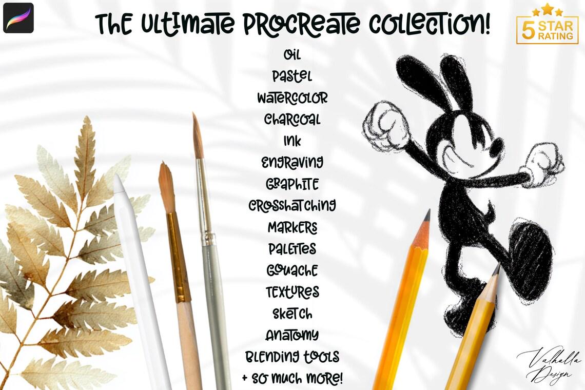 The ULTIMATE Procreate Brush Bundle 15,000+ Artist-Grade Tools
