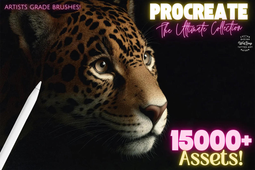 The ULTIMATE Procreate Brush Bundle 15,000+ Artist-Grade Tools