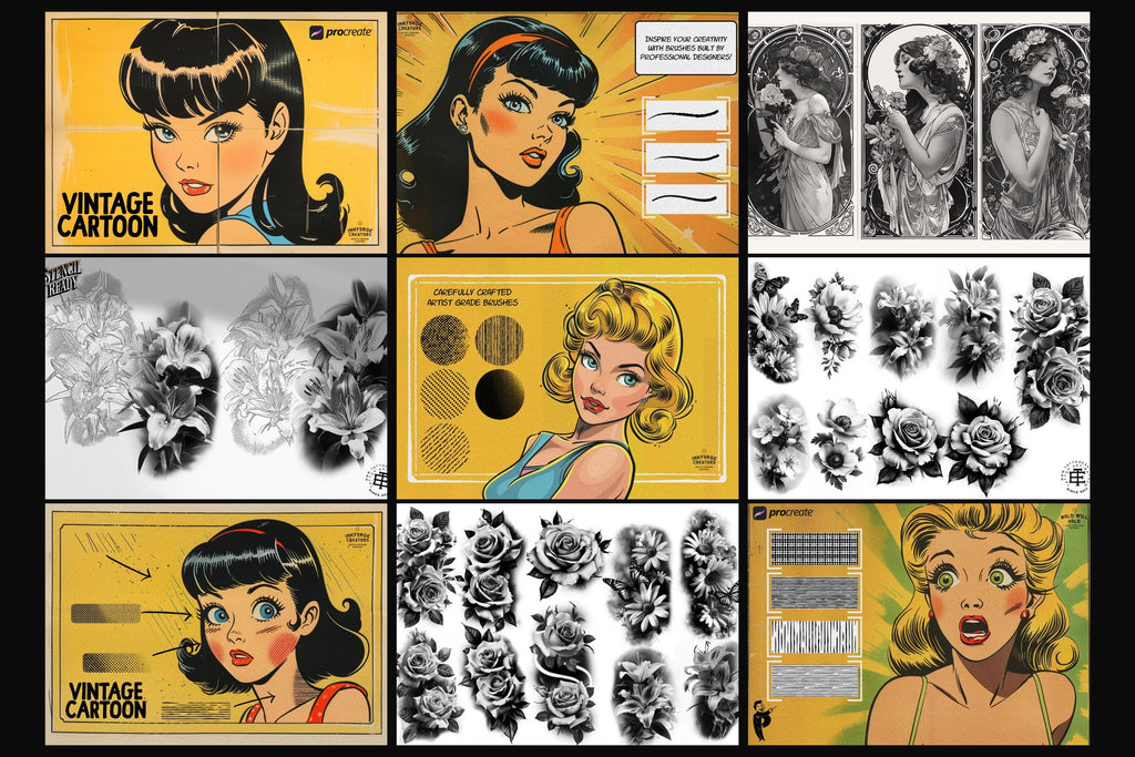 The ULTIMATE Procreate Brush Bundle 15,000+ Artist-Grade Tools