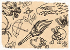 The Traditional Tattoo Artist 2 - 1000+ files, PNG, SVG & EPS Procreate/Photoshop Stencils