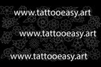 Bold Traditional Tattoo Flowers, Procreate Stamps, SVG, PNG, EPS