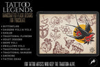 The Traditional Tattoo Artist Ultimate, Procreate kit for artists XXL - The original bundle crafted by hand!