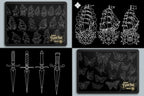 The Traditional Tattoo Artist 2 - 1000+ files, PNG, SVG & EPS Procreate/Photoshop Stencils