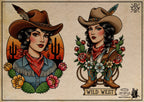 Procreate, Traditional Ladies vol.4 & vol.5 ~ 50+ custom designs made in Sweden - original art