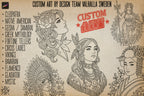 Procreate Tattoo Stamp Brushes, Traditional ladies vol.2 ~ 70 designs