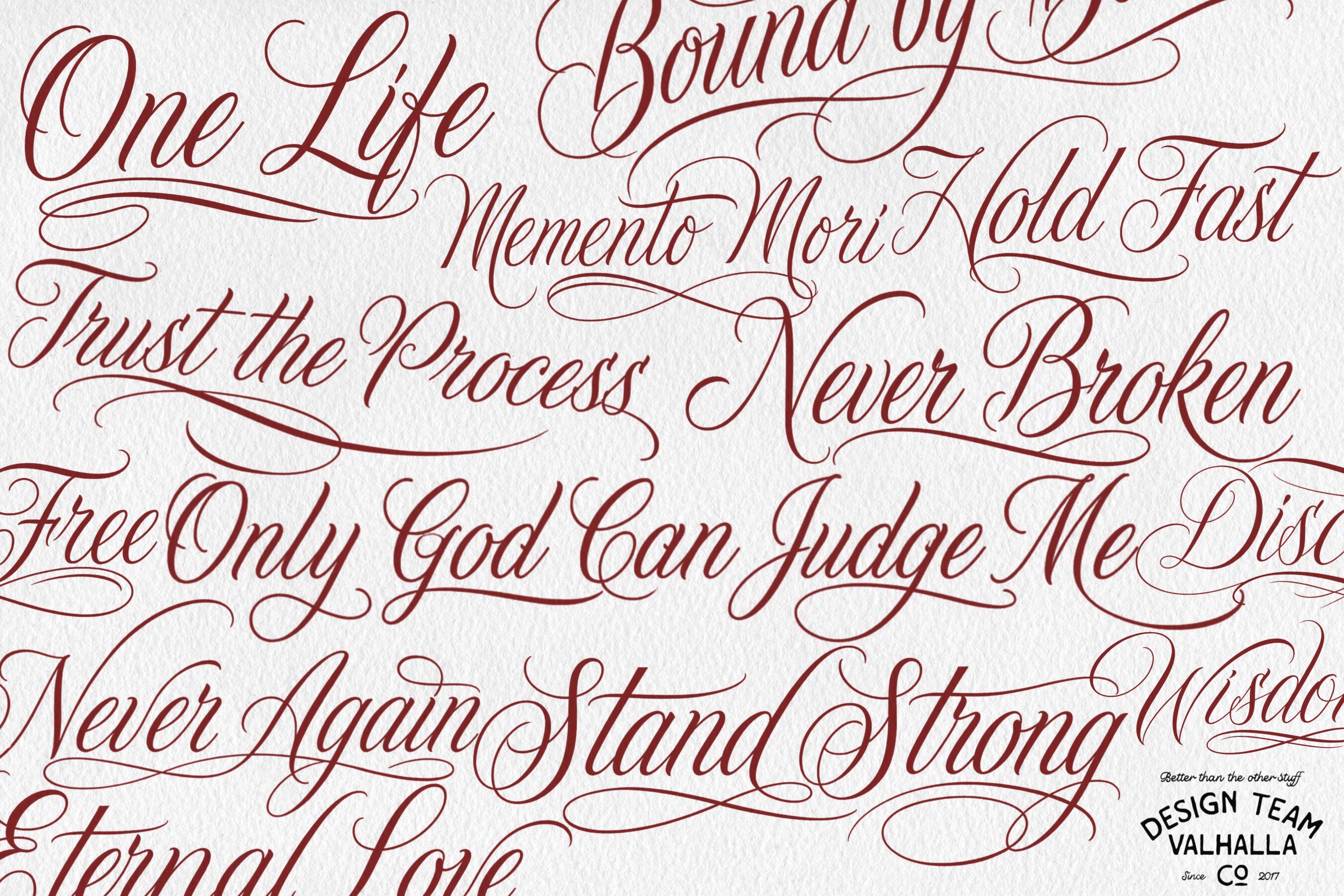 Chicano Lettering kit - Procreate XL | Cholo ( digital download ) Tattoo Fonts design kit