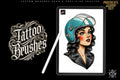 160 custom built Tattoo Brushes for Procreate, Dtv Sweden