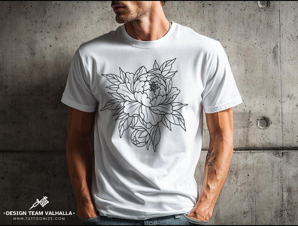 Neo-traditional flowers vol.2 - 100+ custom designs, digital download Procreate/Photoshop Stencils