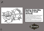 Neo-traditional flowers vol.2 - 100+ custom designs, digital download Procreate/Photoshop Stencils