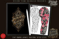 Procreate Japanese Tattoo Sleeves, Flowers, Outlined Stencils (Digital Download