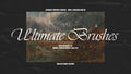 The brush Studio ultimate, custom made quality brushes for Procreate XL
