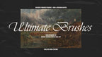 The brush Studio ultimate, custom made quality brushes for Procreate XL