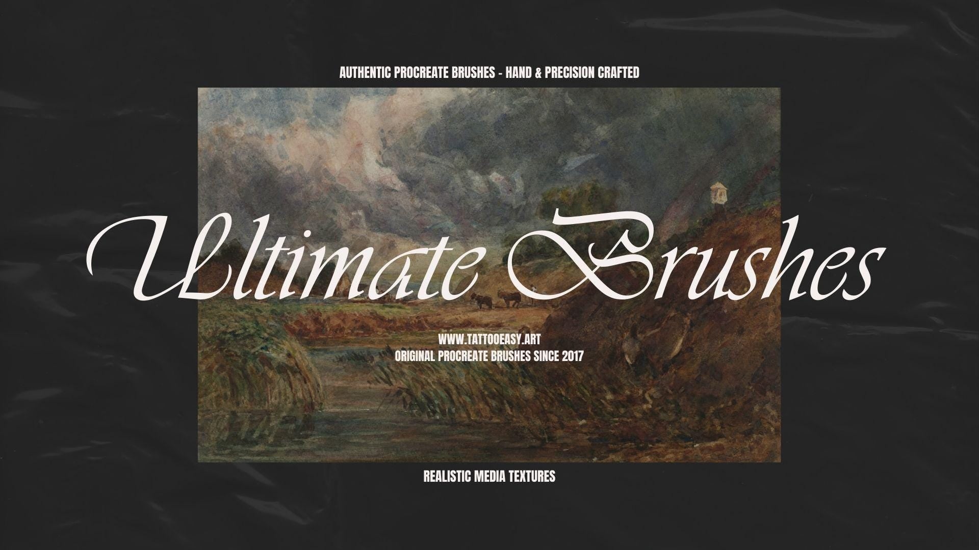 The brush Studio ultimate, custom made quality brushes for Procreate XL