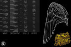 The Tattoo Artist Ultimate, 13500k+ Creative tattoo art toolkit XXL ( digital download )