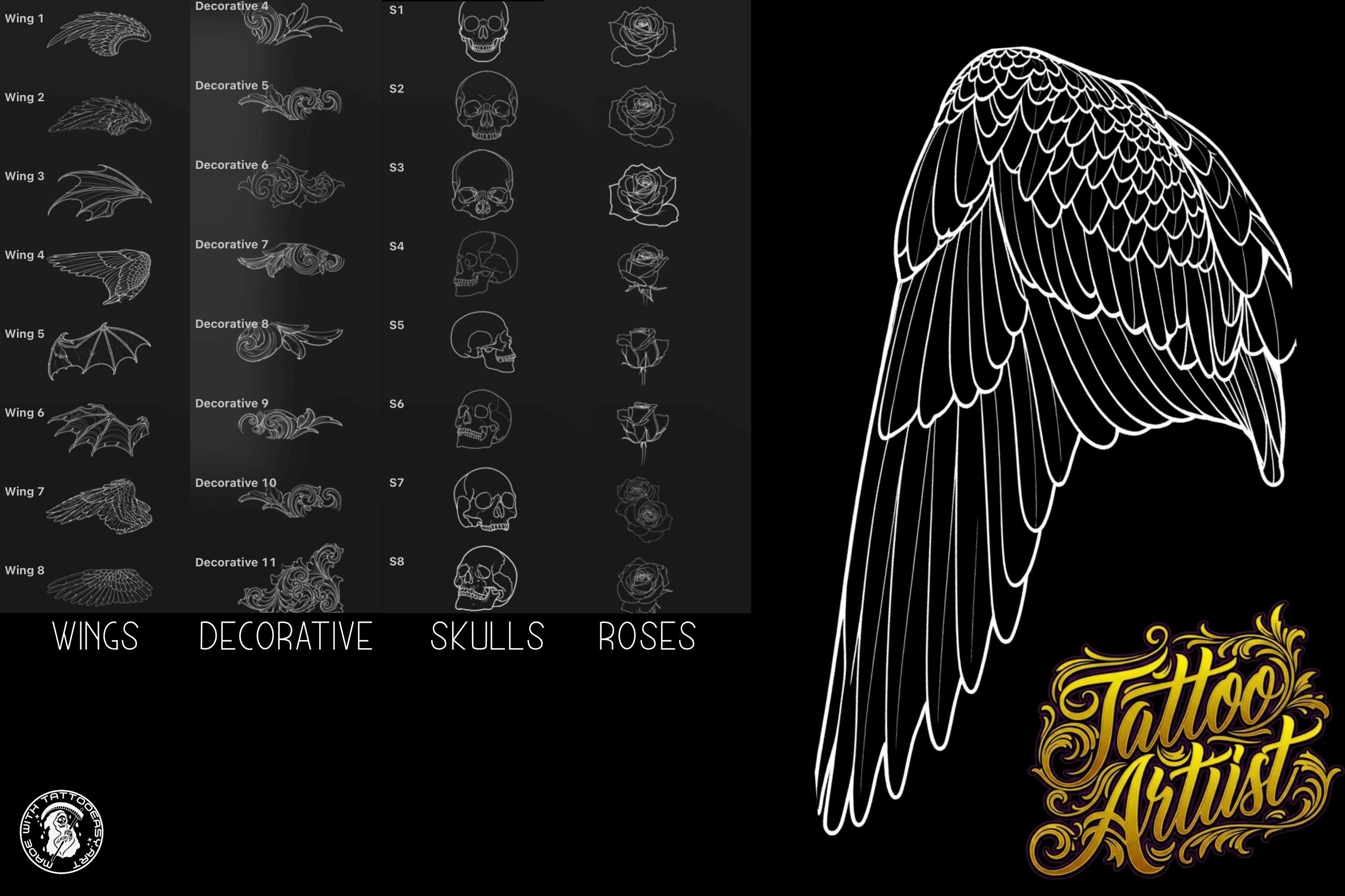 The Tattoo Artist Ultimate, 13500k+ Creative tattoo art toolkit XXL ( digital download )