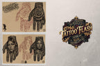 ProcreateTattoo Stamp Brushes, Hand Tattoo ideas ( digital download )