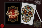 Sugar skulls, Creative bundle for Procreate, Construction kit Día de los Muertos