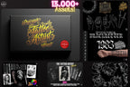 The Tattoo Artist Ultimate, 13500k+ Creative tattoo art toolkit XXL ( digital download )