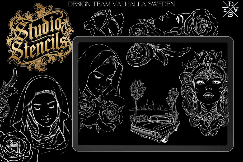 The Tattoo Artist Ultimate, 13500k+ Creative tattoo art toolkit XXL ( digital download )
