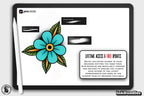 Procreate Tattoo Brush Set: 280+ Custom Brushes (Digital Download)