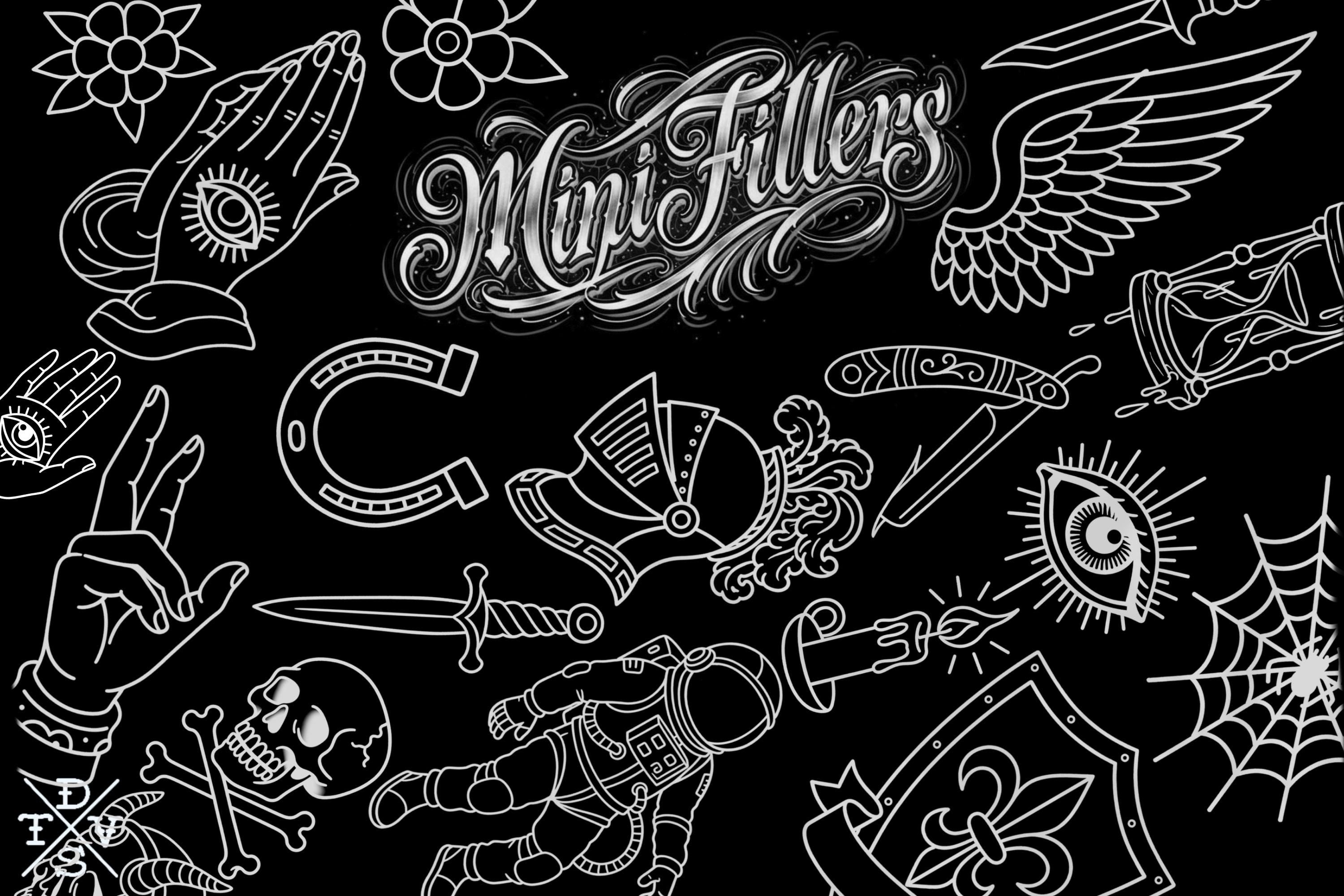 350+ Traditional Tattoo Ideas – Procreate Stamps | Old School