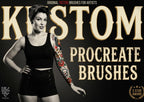 Procreate Tattoo Brushes: The Real Needles - 80+ Custom Brush Set