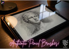 PencilReal ~ realistic pencil brush bundle for Procreate, XL creative kit!