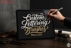 Procreate /Custom lettering brush bundle - creative kit