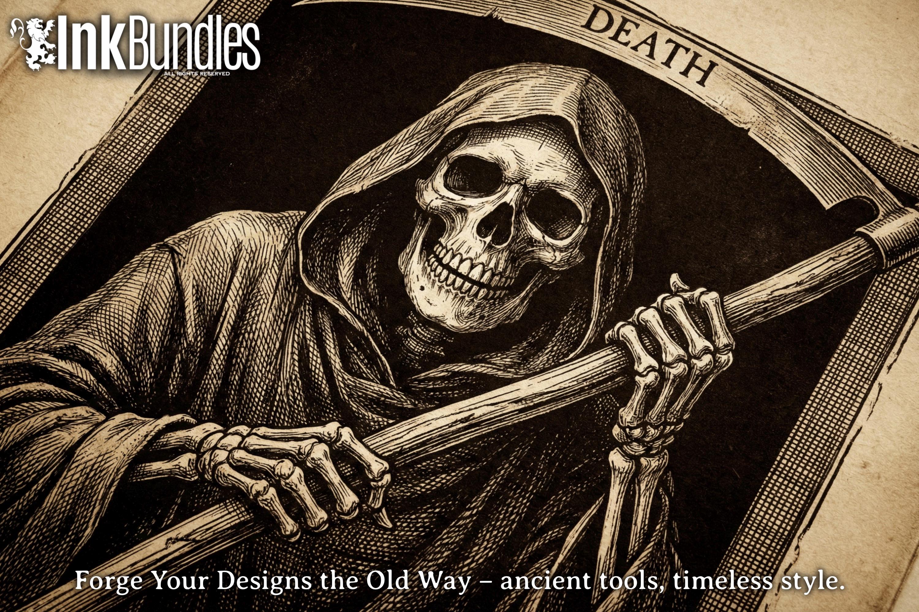 Procreate Engraving Brush Kit: 360+ Woodcut Texture Brushes & Canvas