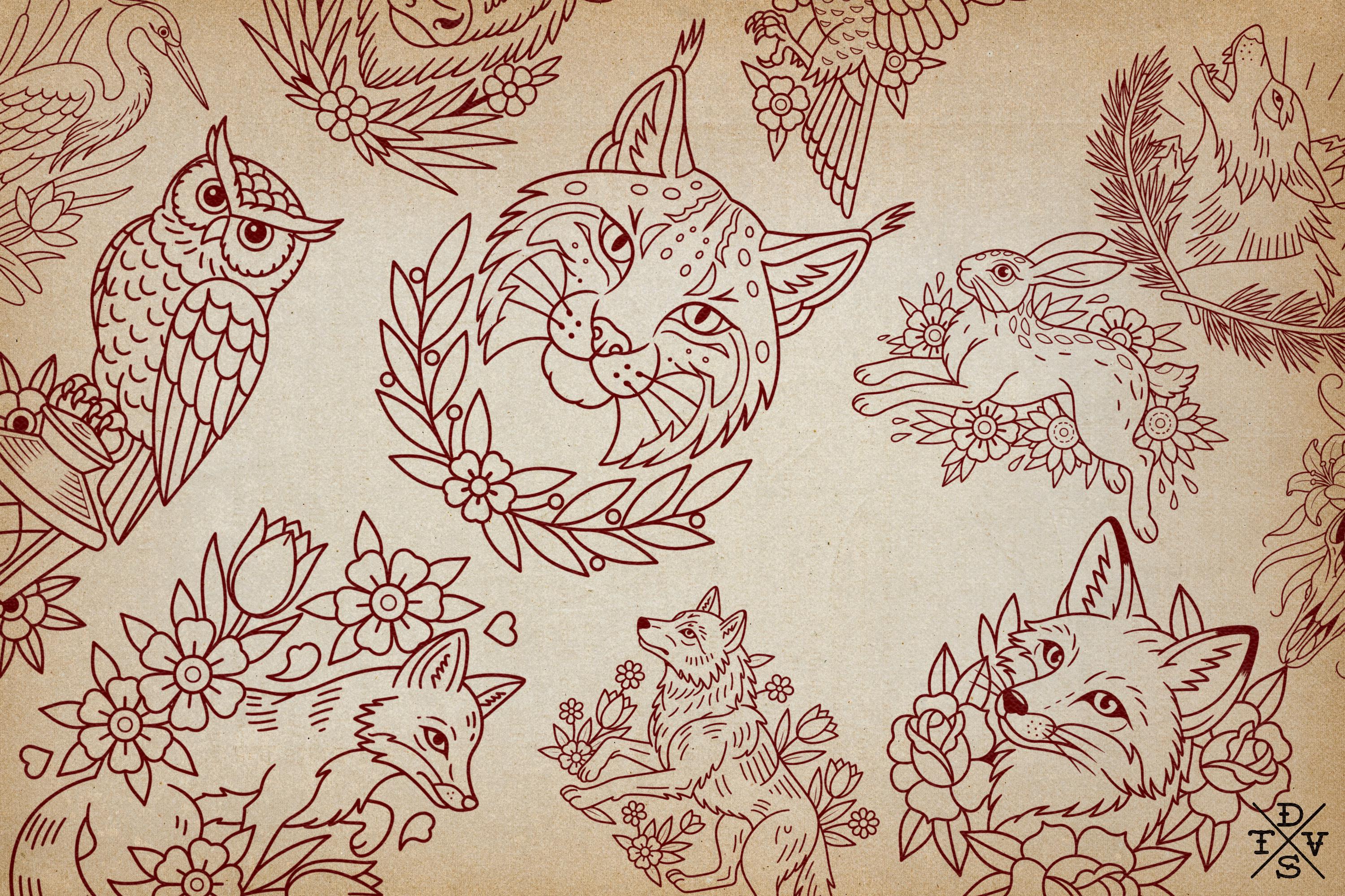 Procreate, Traditional wildlife (Digital Download)