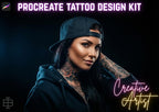 3000+ Black & Grey Realism Tattoo Designs Procreate Stamps, PNG, SVG
