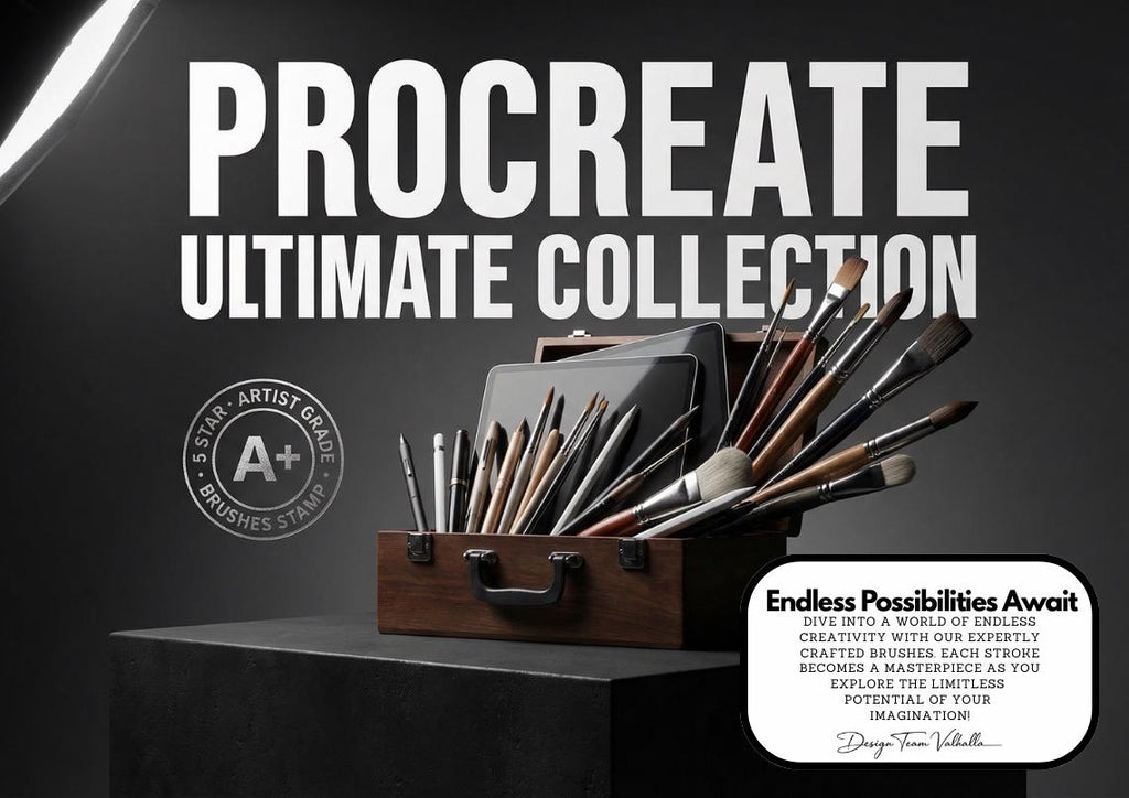 The ULTIMATE Procreate Brush Bundle 15,000+ Artist-Grade Tools