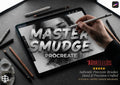 Procreate Smudge Brushes – 20 Blender, Watercolor & Texture Tools | Digital Painting, Ink Effects