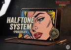 The Retro print kit - 5 Bundles in 1, custom brushes & textures for Procreate