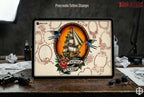 Procreate, Tattoo Frame kit ~ 140+ elements