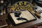 The calligram builder set, black letter brushes, goth alphabet, guides & more