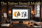 The Tattoo stencil maker // create stencils ( or vector art) in minutes, made for Photoshop
