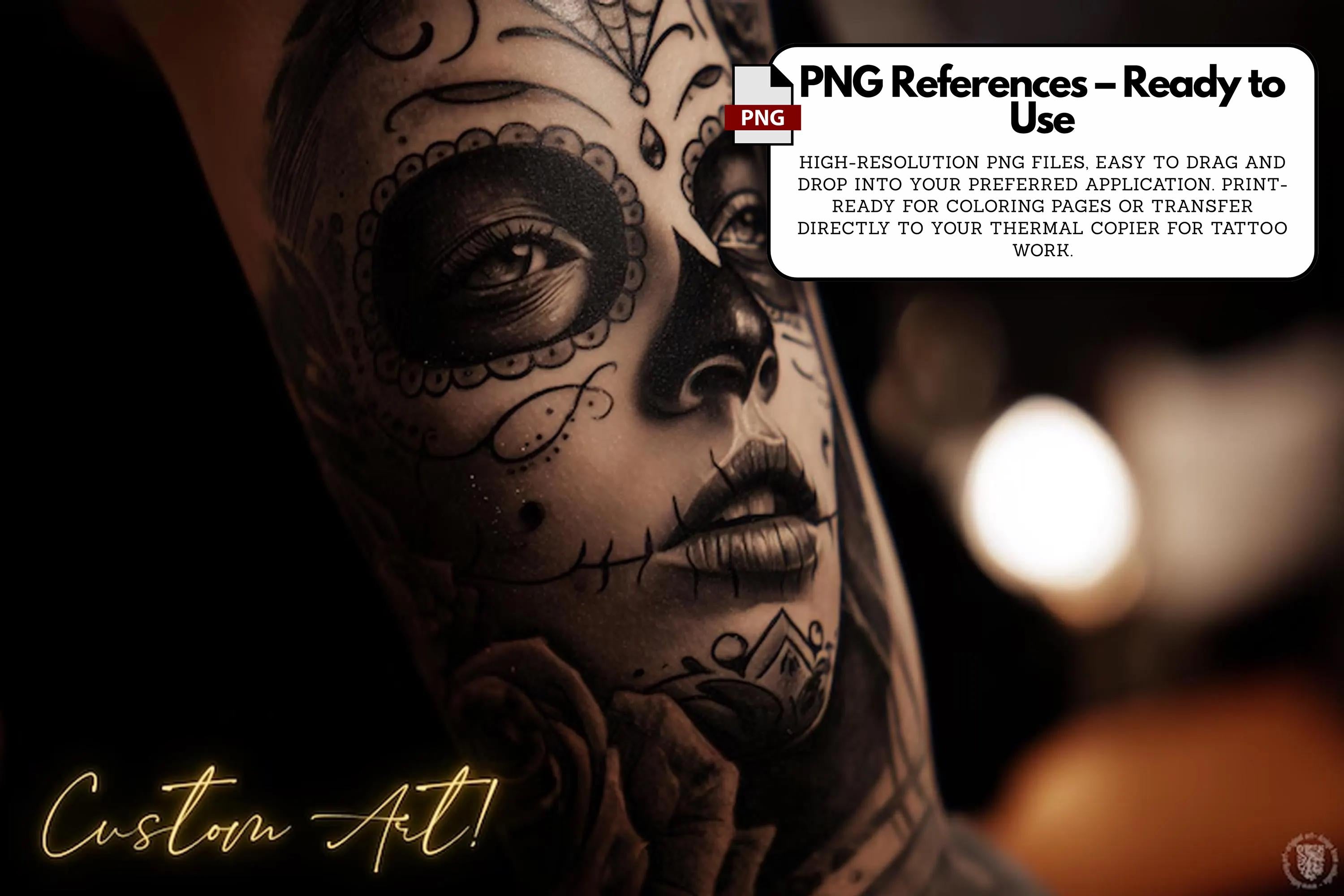 The Traditional Tattoo Artist 2 - 1000+ files, PNG, SVG & EPS Procreate/Photoshop Stencils