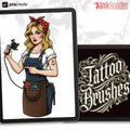 Procreate Tattoo Brush Set: 280+ Custom Brushes (Digital Download)