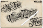 Procreate /Custom lettering brush bundle - creative kit