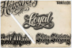 Procreate /Custom lettering brush bundle - creative kit