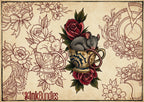 Aristocrats Garden Neo Traditional Tattoo Bundle