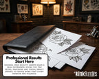 Rose Tattoo Flash PDF eBook | Neo Traditional Stencils | Old School Flower References & Coloring Pages