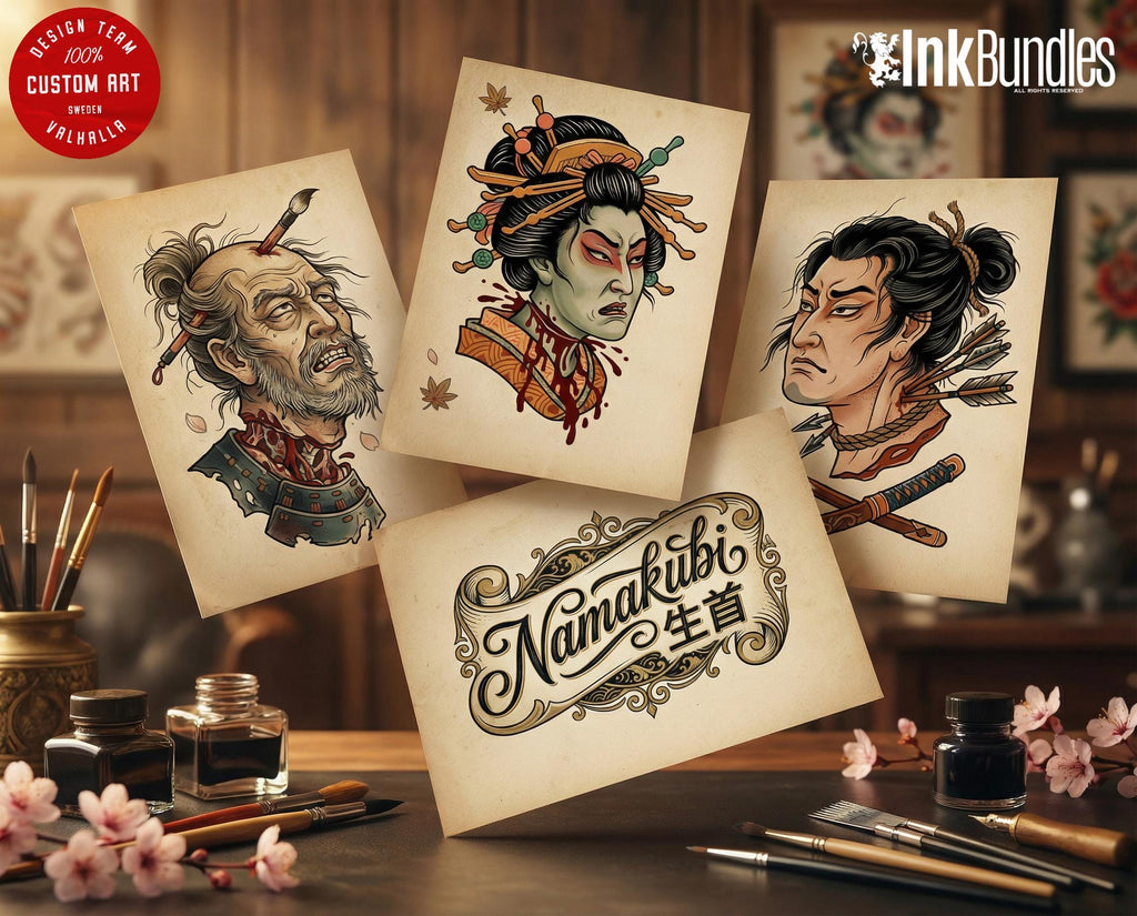 Namakubi Tattoo References
