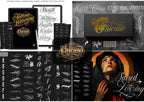 Chicano Lettering kit - Procreate XL | Cholo ( digital download ) Tattoo Fonts design kit