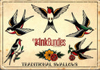 all swallow designs included