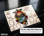 Traditional Tattoo Toolkit for Procreate, Build Your Own Designs, American Traditional Flash Brush Set